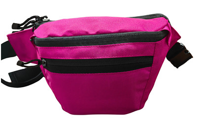 NcSTAR CCW Fanny Pack, Pink, Fully Adjustable Waist Strap Extends Out to 60" CVFP3057P