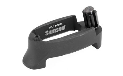 Samson Compact Magazine Well for M&P Shield, Beveled Funnel, Extended Finger Groove, No Gunsmithing, Black 04-06028-01