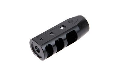 Fortis RED 5.56MM Muzzle Brake, Black Finish, 1/2x28 Threaded, Made in USA, F-RED