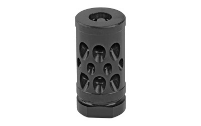 Hiperfire Hipercomp Gen2 Compensator 9MM Luger, Black, 1/2x28 Thread, Crush Washer Included HPC9MMG2