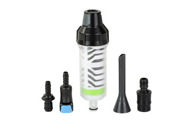 Aquamira Frontier Max, Filtration System, Includes Backcountry Plus Filter, Black and Gray 67016