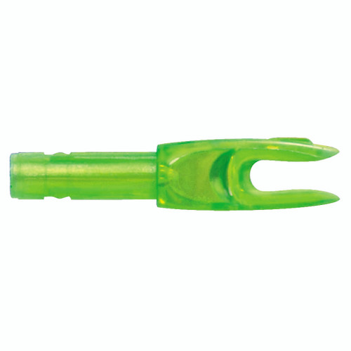 Easton 4mm G-Nock Large Groove Green Arrow Nocks, 100 pk.