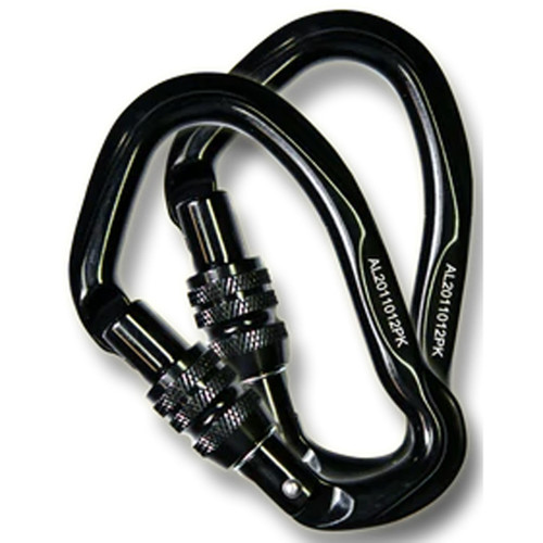 Hunter Safety Systems Lightweight Locking Carabiners 2 Pack