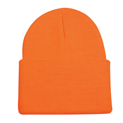 Outdoor Cap Blaze Orange Hunting Watch Cap Knit Cuff One Size Fits Most