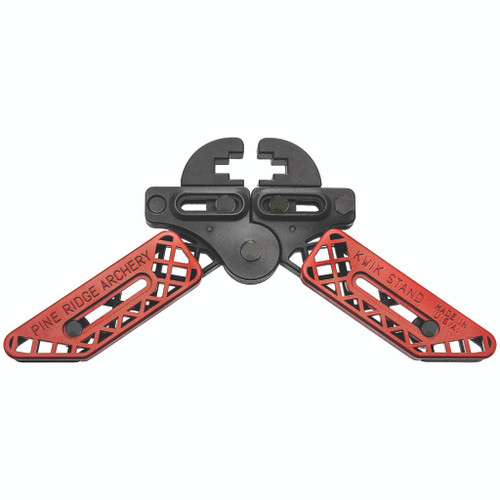 Pine Ridge Kwik Stand Bow Stabilizer Support Red/Black Adjustable