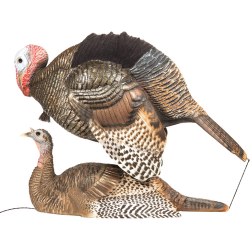 DSD Mating Motion Jake and Hen Turkey Decoy Pair