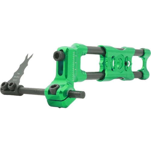 SureLoc Green RH Rhythm Target Rest with Carbon Rods