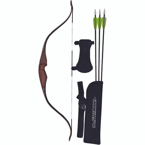 Lil' John Youth Right-Hand Recurve Bow Set with Arrows and Accessories 10 lb.