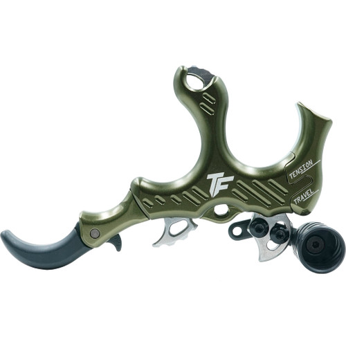 TruFire Synapse Lite Adjustable Thumb Release Green Finish