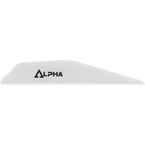 Bohning Alpha Vanes White 100 pk.