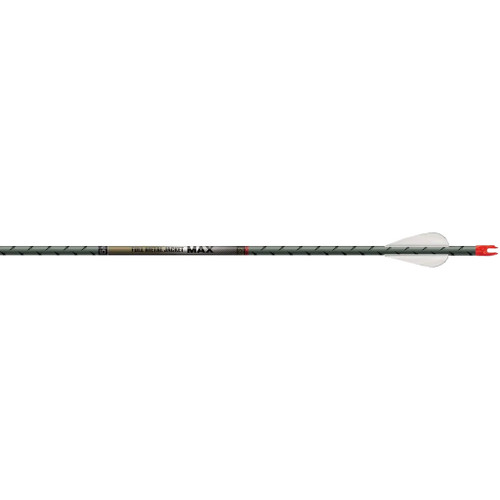 Easton 5mm FMJ Max Carbon Hunting Arrows 250 Spine with Half Outs 6 pk.