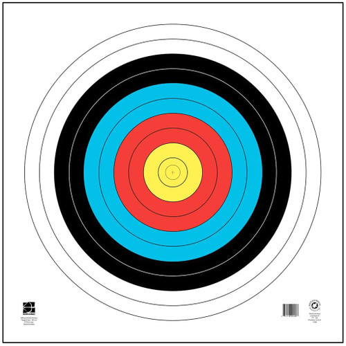 Maple Leaf WA 10 Ring 40cm Competition Archery Targets Pack of 25