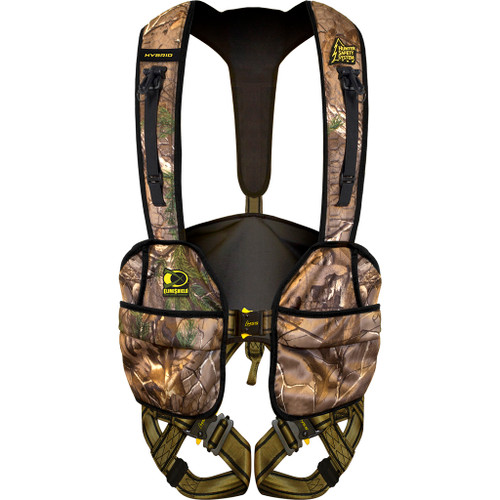 Hunter Safety System Hybrid Harness with Bino Straps and ElimiShield Realtree S/M