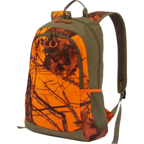 Terrain Delta Mossy Oak Blaze Camo Daypack with Dual Compartments