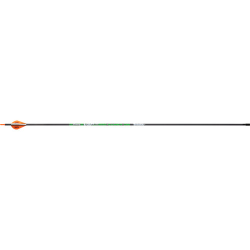 Victory VAP Gamer 250 Spine Carbon Arrows with Blazer Vanes 6-Pack