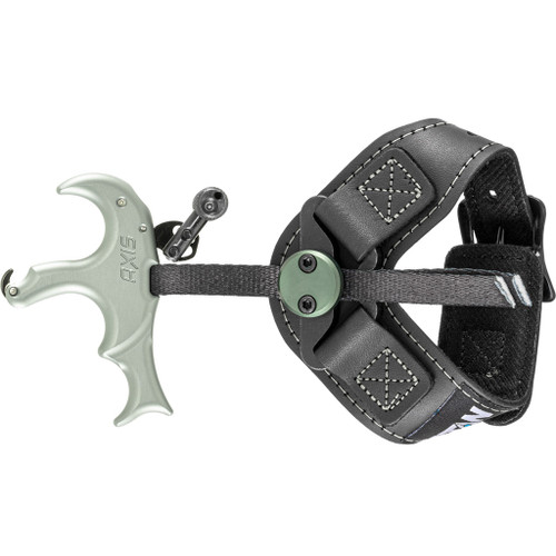 Stan Axis 3-Finger Leather Wrist Strap Release Aid - Adjustable Travel and Tension