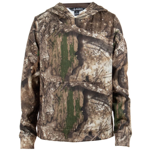 Habit Youth Summit Park Hunting Performance Hoodie Small Realtree APX