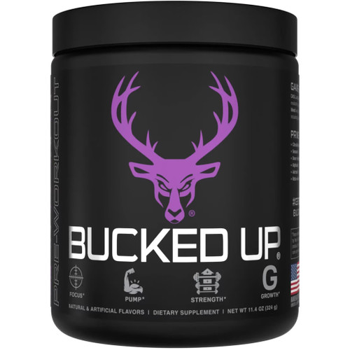 Bucked Up Grape Gainz Pre-Workout Energy Formula 30 Servings