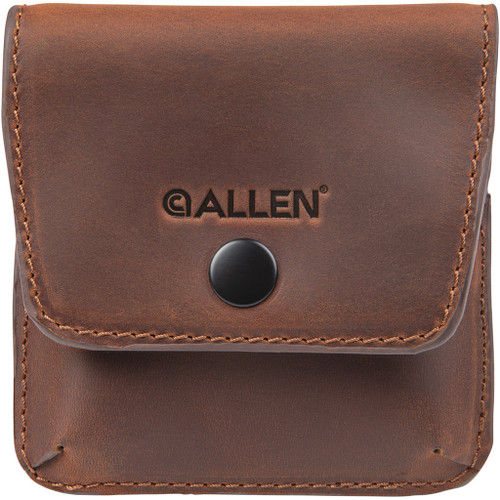 Allen Del Norte Full Grain Leather Cartridge Belt Pouch Brown