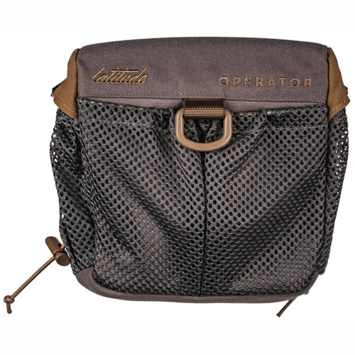 Latitude Outdoors Operator Saddle Pouch Gray Hunting Gear