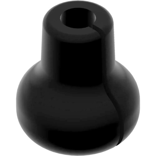 Pine Ridge Beak Button 25-Pack Black Soft Rubber Bowstring Accessory