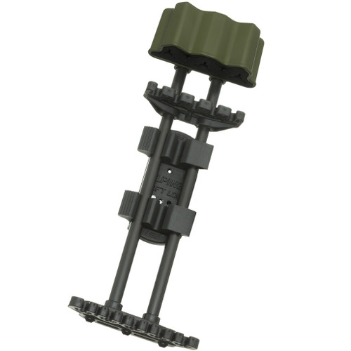 Alpine Soft Loc Classic Quick-Detach 5 Arrow Quiver Ambush Green
