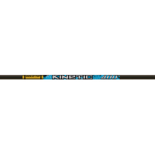 Gold Tip Kinetic Kaos 500 Spine Carbon Shafts - Dozen Pack