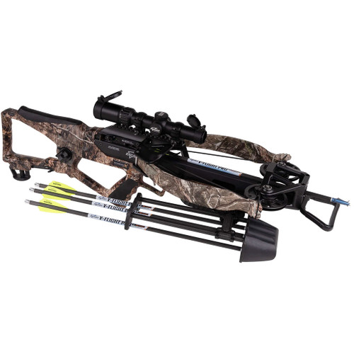 Excalibur Hybrid X Crossbow Package ChargerX Crank Mossy Oak DNA