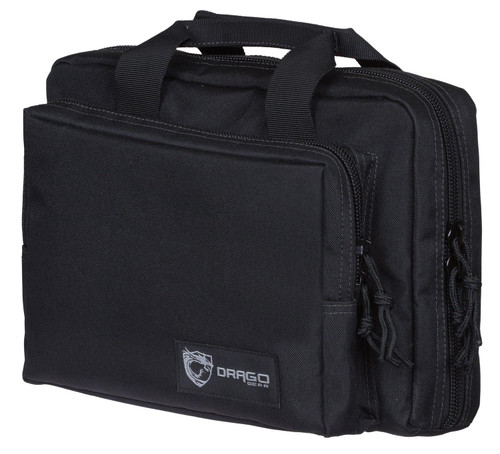 Drago Pro Gear Dual Pistol Storage Case Black