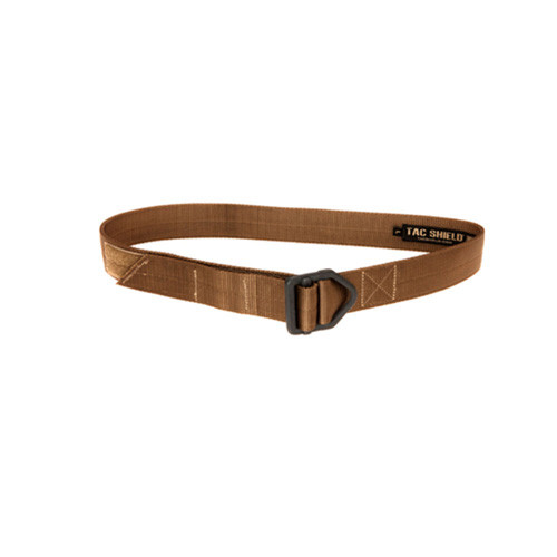 Tac Shield Rigger Belt Coyote Small 7000lb Webbing 1.75 Inch