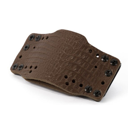 Dark Brown CrossTech Compact Leather Clip-On Carry Holster