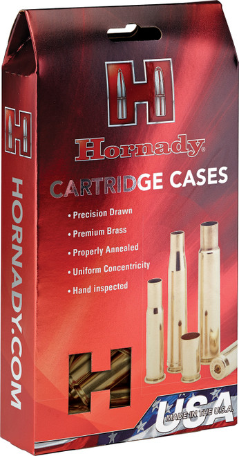 Hornady New Unprimed Brass 25 Creedmoor 50-Pack