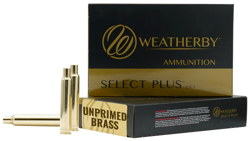 Weatherby Unprimed Brass Rifle Cases 6.5-300 Weatherby Mag 20/Box