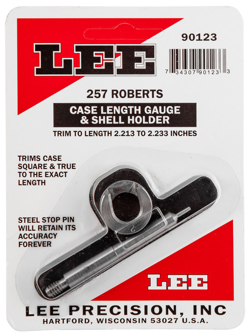 Lee Precision 90123 Case Length Gauge for 257 Roberts