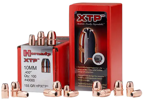 Hornady XTP 38 Cal .357 125 gr Hollow Point Bullets 100/Box