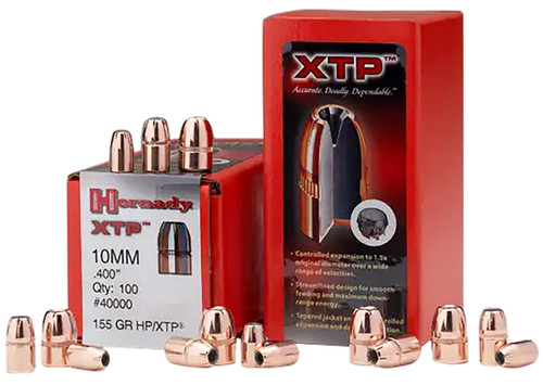 Hornady XTP 10mm Auto .400 200 gr Hollow Point Reloading Bullets 100/Box