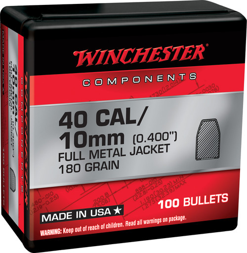 Winchester WB45HP230D Centerfire Handgun Reloading Bullets 45 Cal 230gr Jacketed Hollow Point 500/Box