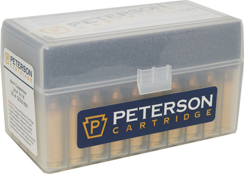 Peterson Unprimed Brass Cases 6mm Creedmoor 50-Pack