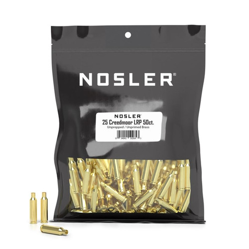 Nosler Bulk Brass 25 Creedmoor Unprepped Large Rifle Primer 50ct