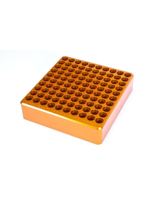 Lyman Ammo Checker Block 9mm 100-Hole Case Gauge