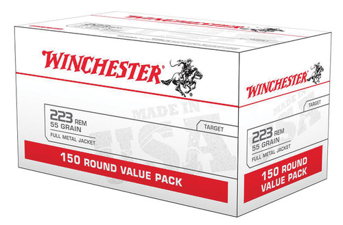 Winchester - Lake City .223 Remington 55 Grain Full Metal Jacket - Range Ammunition