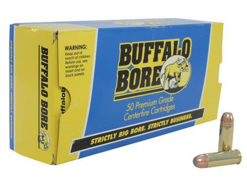 Buffalo Bore Ammunition 3B/20 Heavy 45 Colt (LC) +P 300 gr Semi Jacketed Flat Point (SJFP)