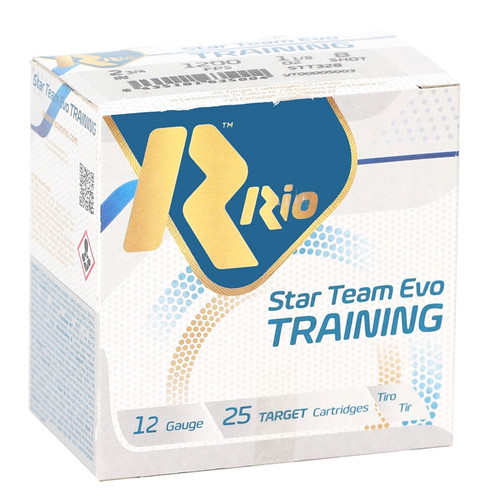 Rio Star Team 32 Training Loads 12 Gauge 2 3/4 in. 1 1/8 oz. 8 Shot 25 rd.