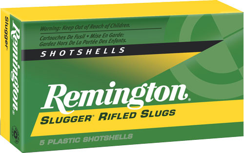 Remington Slugger Rifled Slugs 12 Gauge 2.75 in. 1 oz. 1560 fps. Rifled Slug Remington Slugger Rifled Slugs 12 Gauge 2.75 in. 1 oz. 1560 fps. Rifled Slug