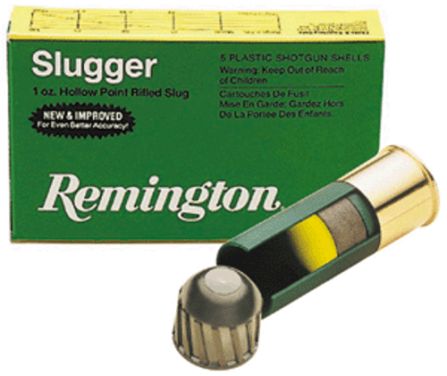 Remington Ammunition SP12RS Slugger 12 Gauge 2.75 in. 1 oz 5 Shot