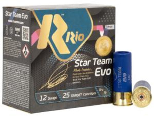 Rio Ammunition STT32LR75 Team Target 12 Gauge 2.75 in. 1 1/8 oz