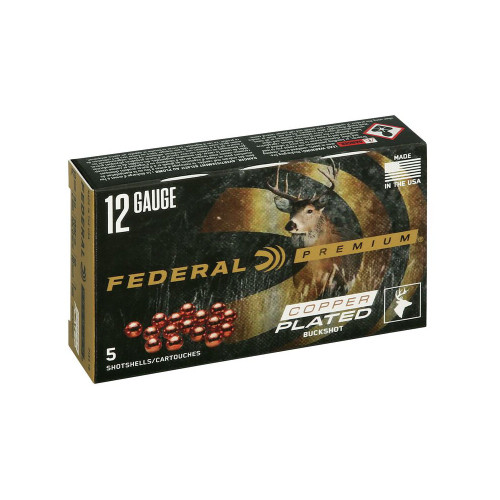 Federal P1541B Premium Max Buck 12 Gauge 2-3/4  #1 Buck 1325 fps