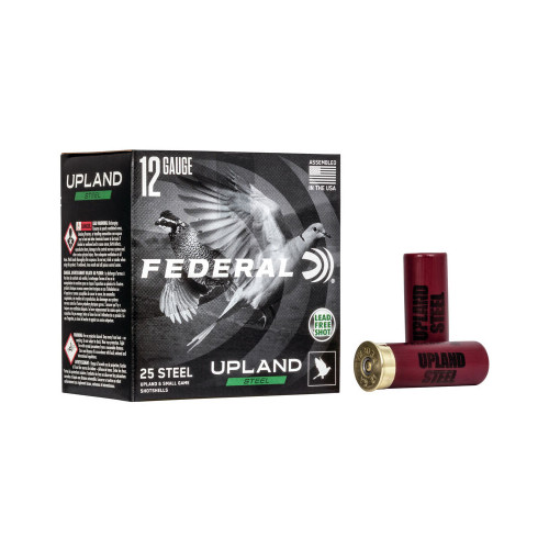 Federal USH126 Upland Field & Range 12 Gauge 2-3/4 1-1/8oz #6 1400 fps