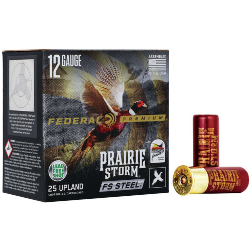 Federal PFSX147FS3 Premium Prairie Storm FS 12 Gauge 2-3/4 1-1/8oz #3 1600 fps