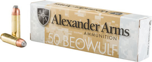 Alexander Arms FP Flat Point 400 Grain .50 Beowulf 1820 fps